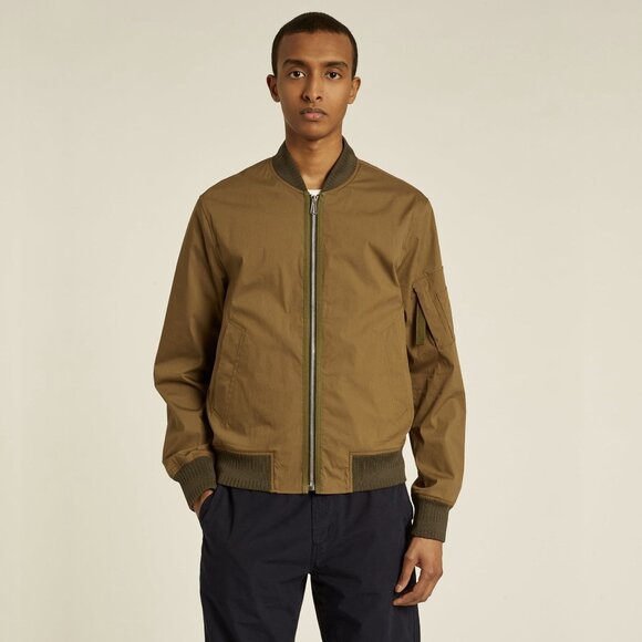 PS Paul Smith Green Cotton-Blend Bomber Jacket | NWT | XL - Picture 2 of 16